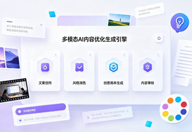 富拉尔基区AI智能内容优化创新 多模态生成技术丰富数字内容创作生态